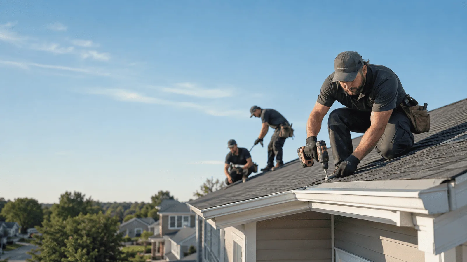 Fascia Repair in Martins Creek, PA around you